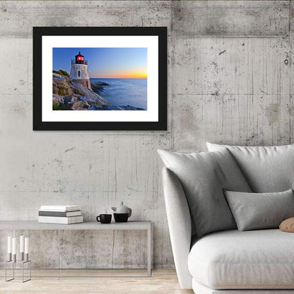 Castle Hill Lighthouse at Dusk Wall Art