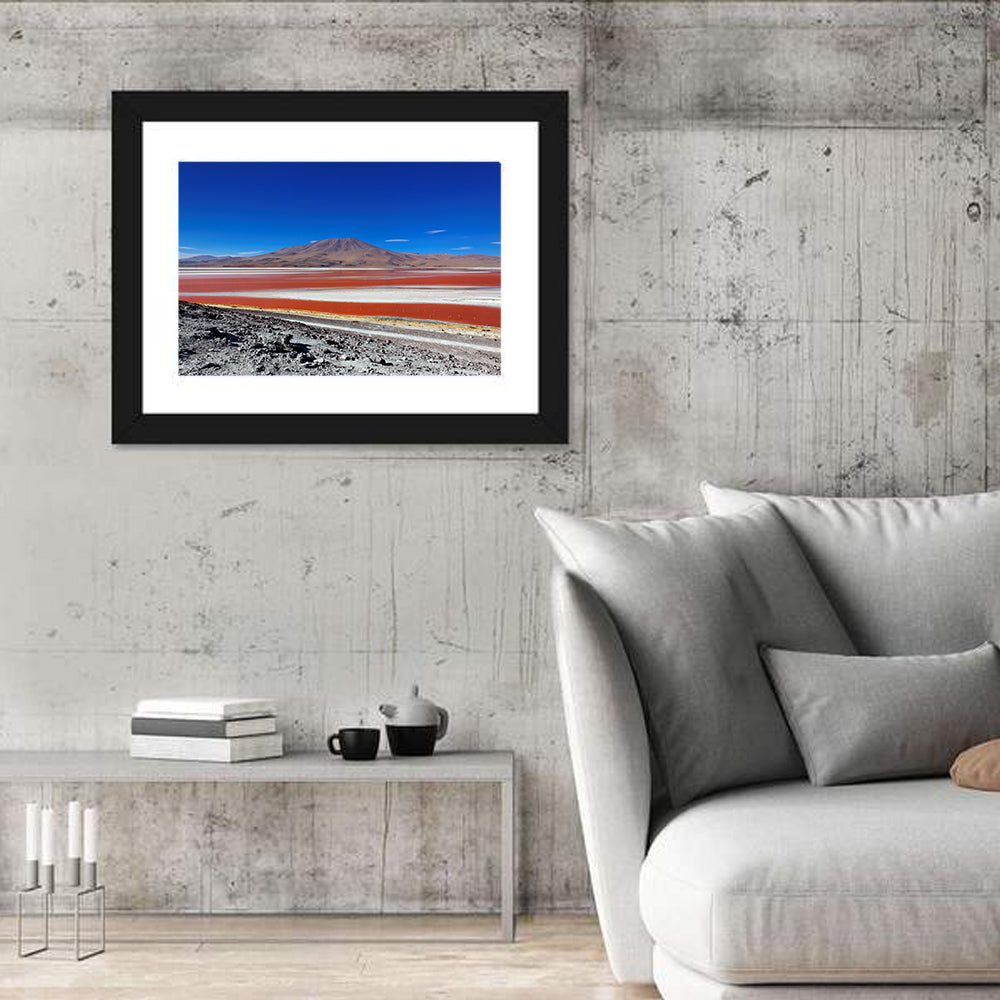 Laguna Colorada Red Lake Wall Art