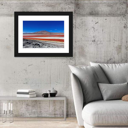 Laguna Colorada Red Lake Wall Art