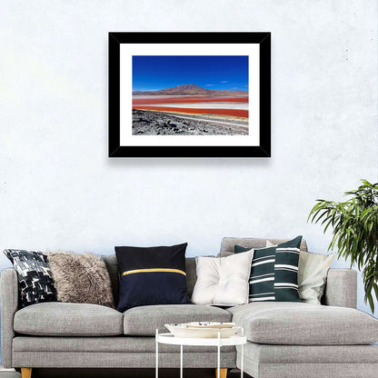 Laguna Colorada Red Lake Wall Art