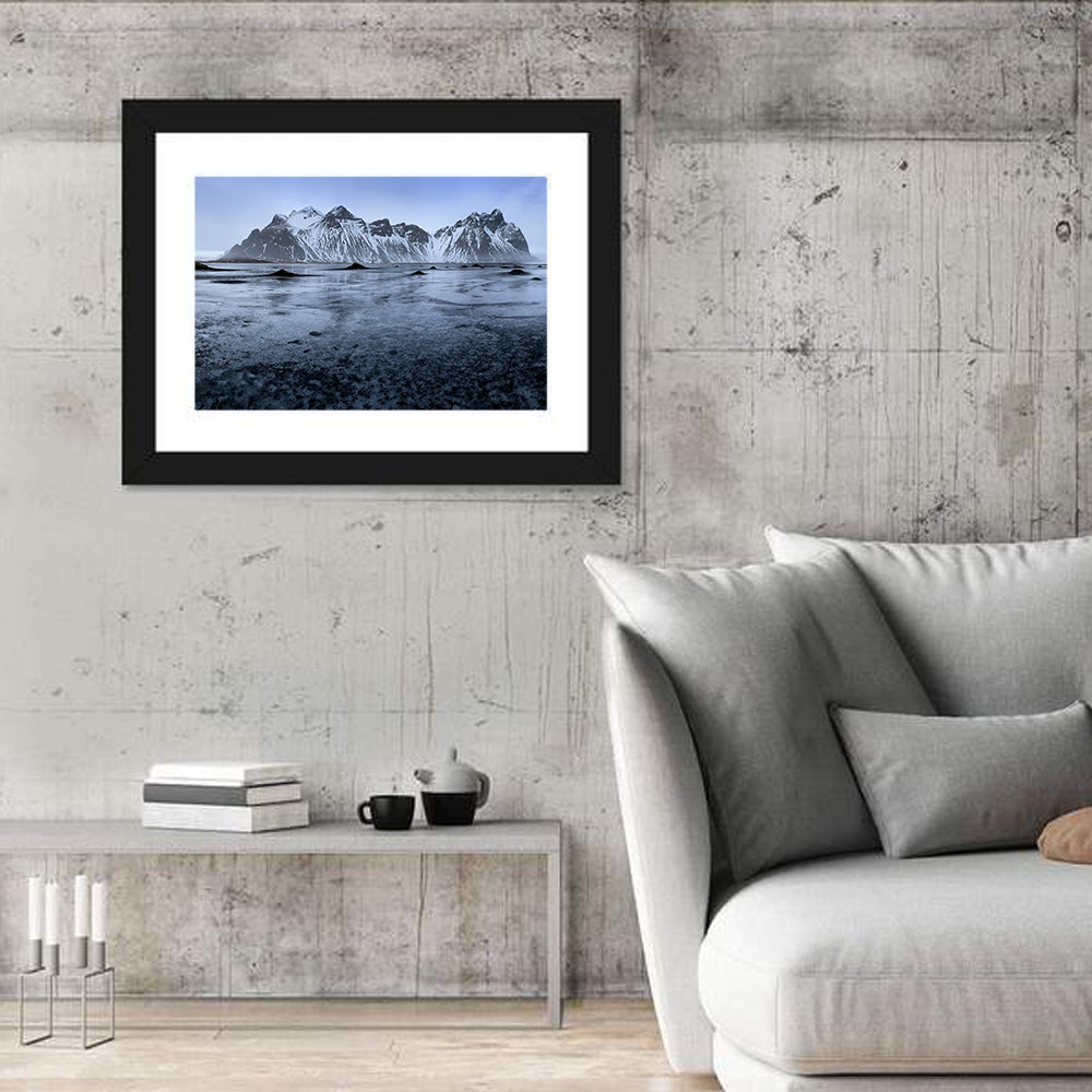 Vestrahorn at Stokksnes Wall Art in a room, landscape