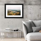 Kosava Castle Aerial View Wall Art