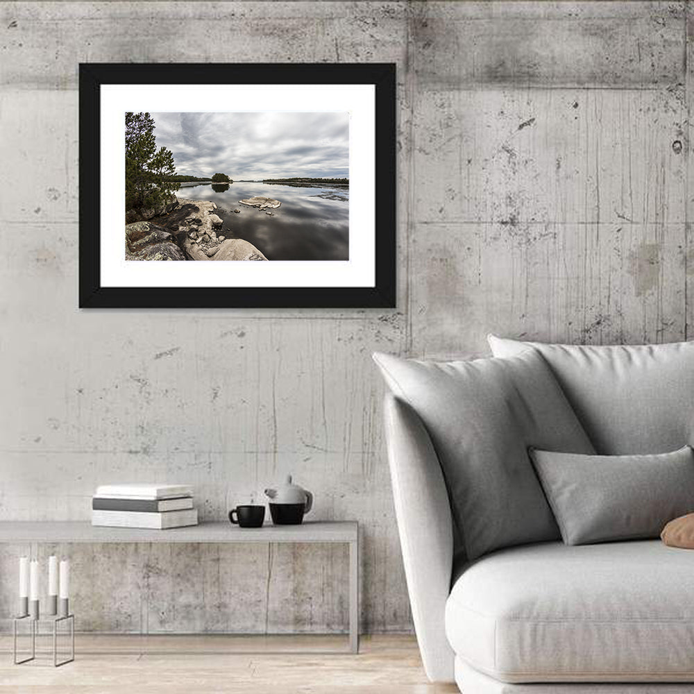 Voyageurs Pine Island Reflection Wall Art