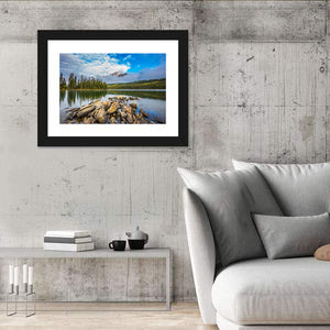 Lake Pyramid Wall Art