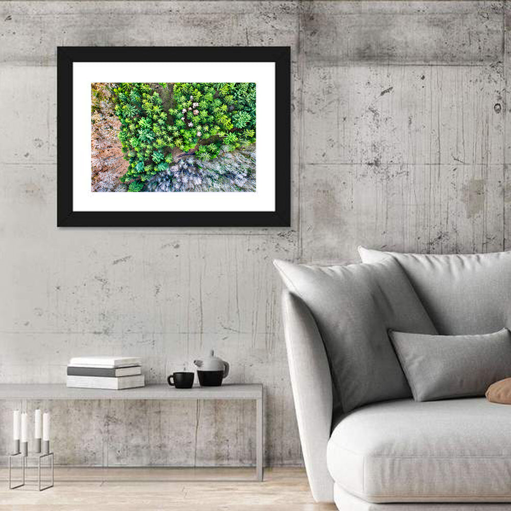 Vosges Mountains Wall Art in a room, landscape