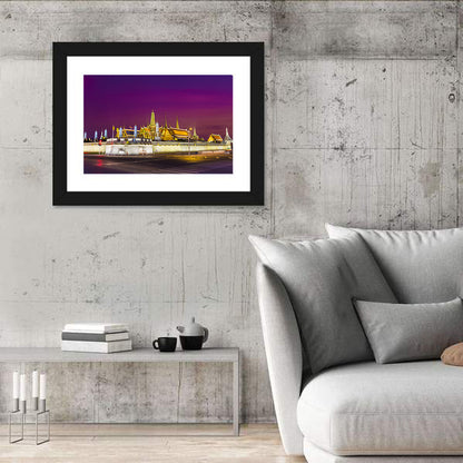 Emerald Buddha, Grand Palace Dusk Wall Art
