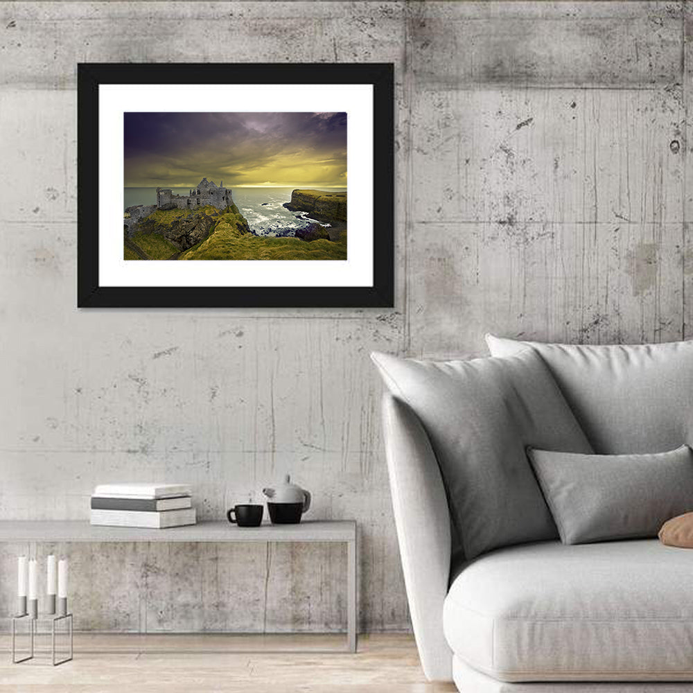 Dunluce Castle Ruins Wall Art
