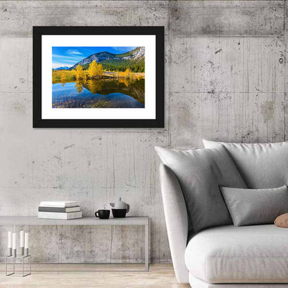 Abraham Lake Reflections Wall Art