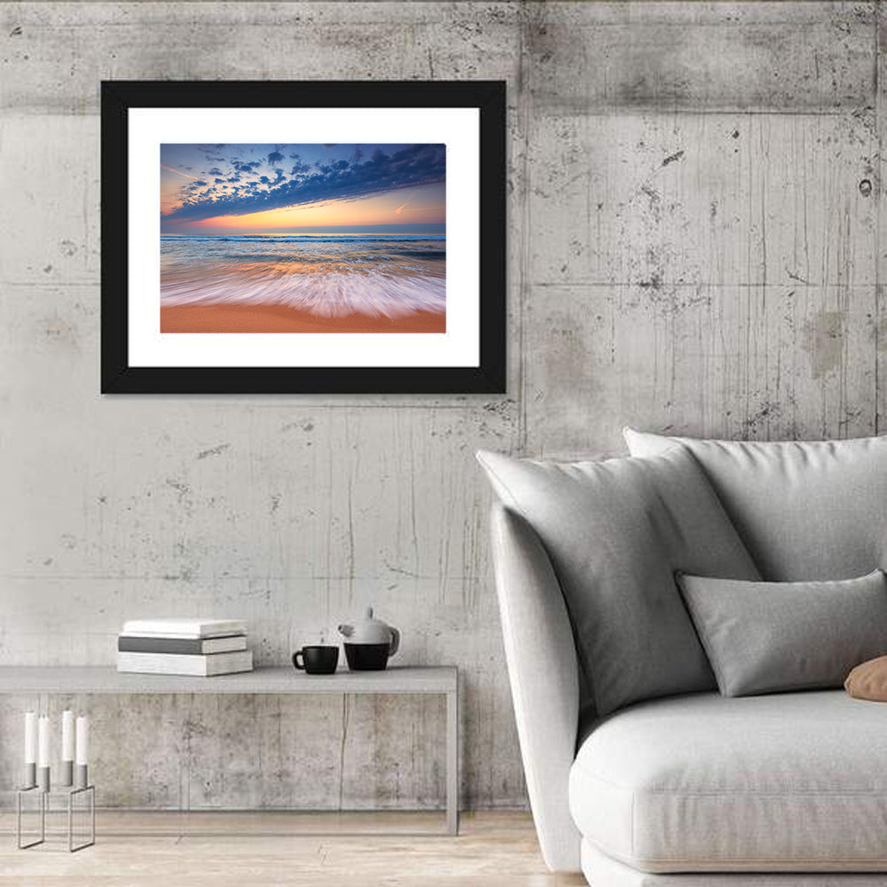 Long Exposure Beach Sunrise Wall Art