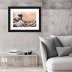 Hokusai Great Wave Off Kanagawa Wall Art