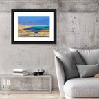 Lake Assal Coastal Road View Wall Art
