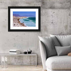 Lake Assal Salt Shoreline Wall Art