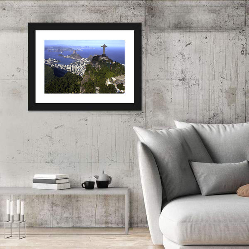 Christ the Redeemer Over Rio De Janeiro Wall Art