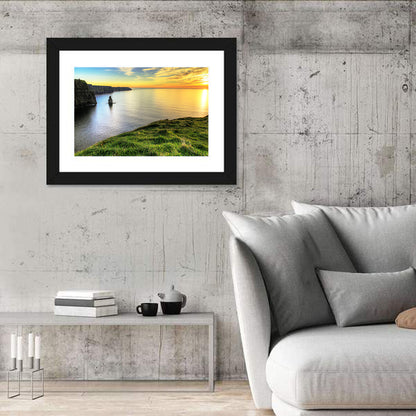 Cliffs of Moher at Sunset Wall Art