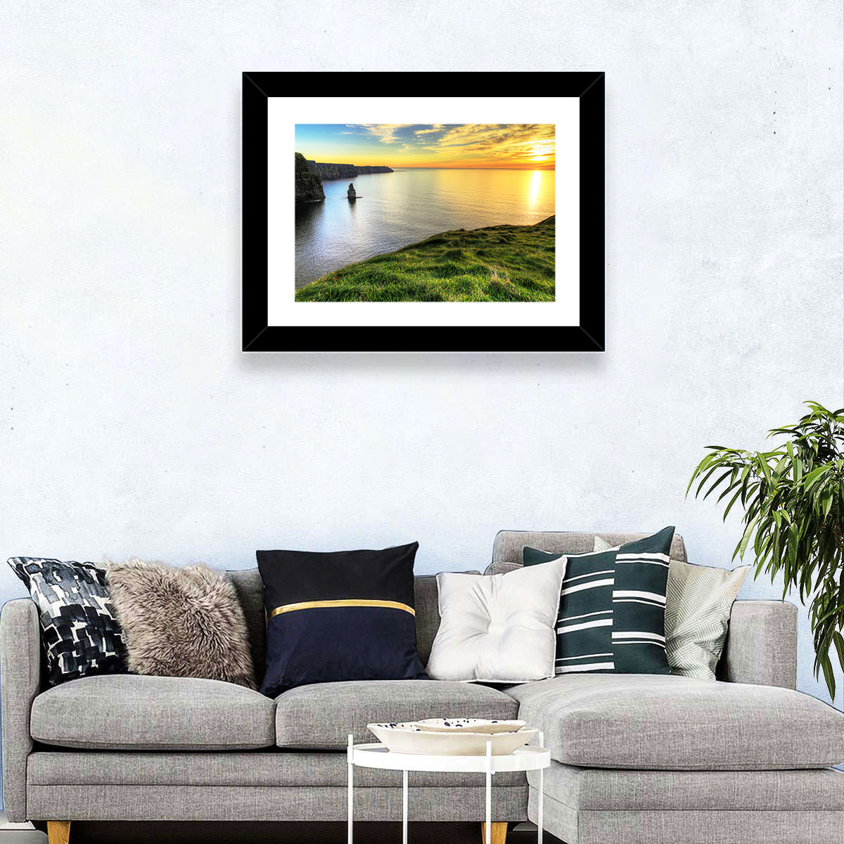 Cliffs of Moher at Sunset Wall Art