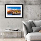 Prague Castle Golden Hour River View Wall Art