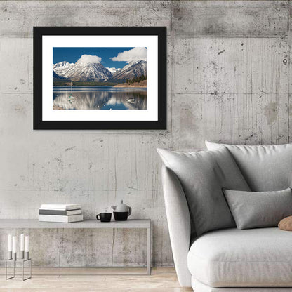 Jenny Lake Reflection Wall Art