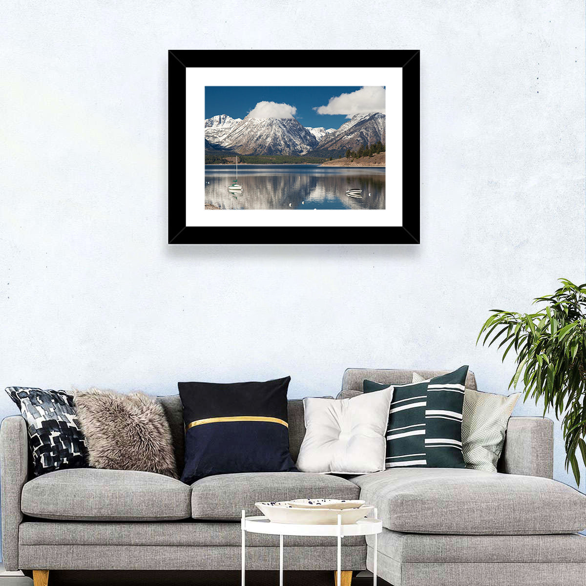 Jenny Lake Reflection Wall Art