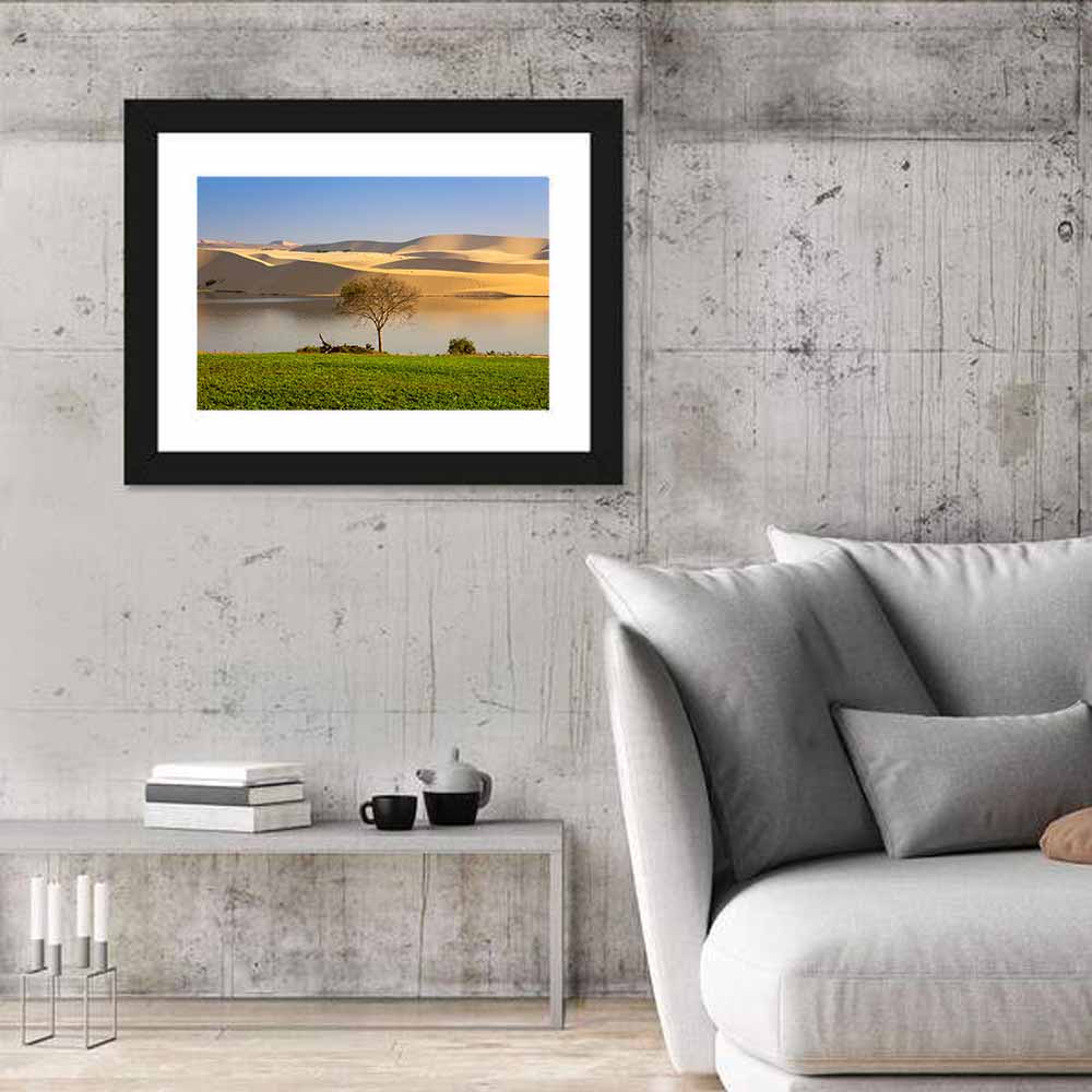 Mui Ne Lake and Sand Dunes Wall Art