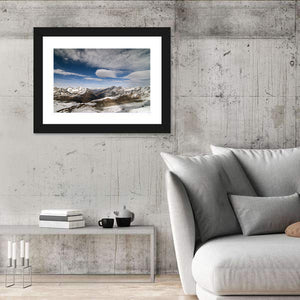 Snowy Alpine Mountains Wall Art