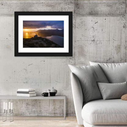 Wineglass Bay Sunset Wall Art