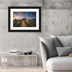 Agios Achilleios Monastery at Sunset Wall Art