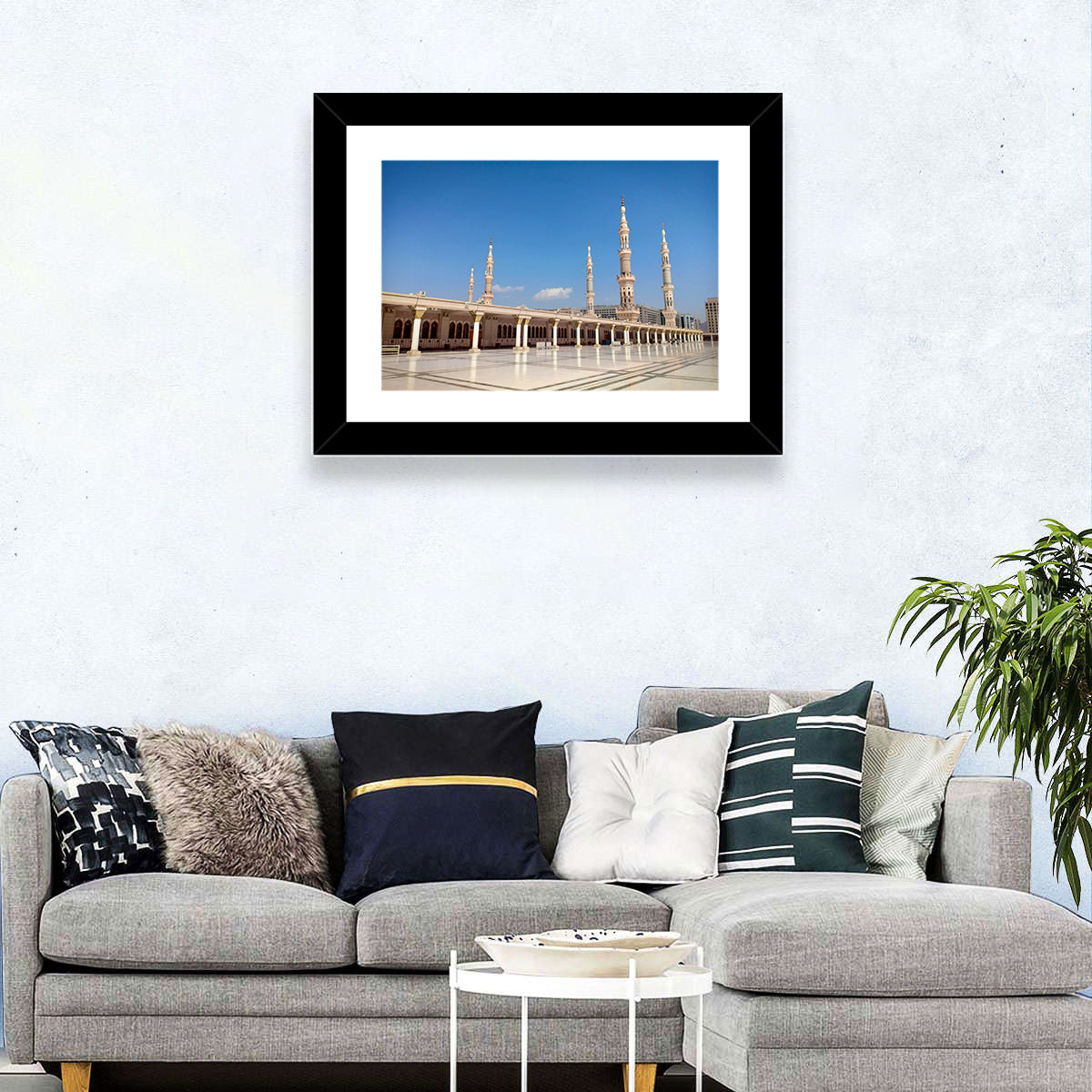 Al-masjid An-nabawi, Medina Wall Art in a room, landscape