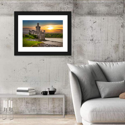Blackrock Castle at Sunset Wall Art