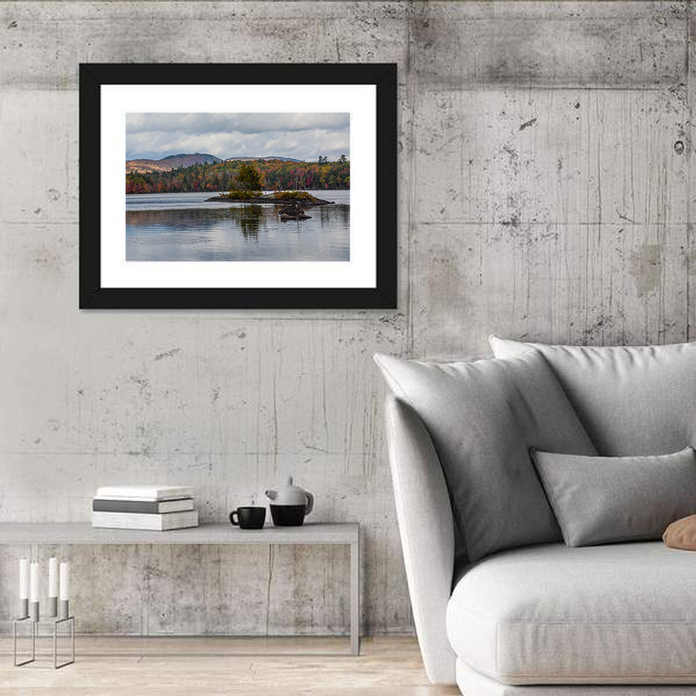 Lake Umbagog Autumn Reflection Wall Art