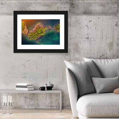 Lithuanian Island at Golden Hour Wall Art