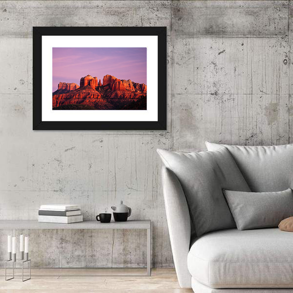 Cathedral Rock Sunset, Sedona Wall Art