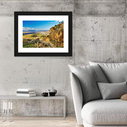 Constantine Cliffside at Golden Hour Wall Art