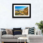 Constantine Cliffside at Golden Hour Wall Art