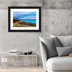 Cloudy Lake Pukaki Wall Art