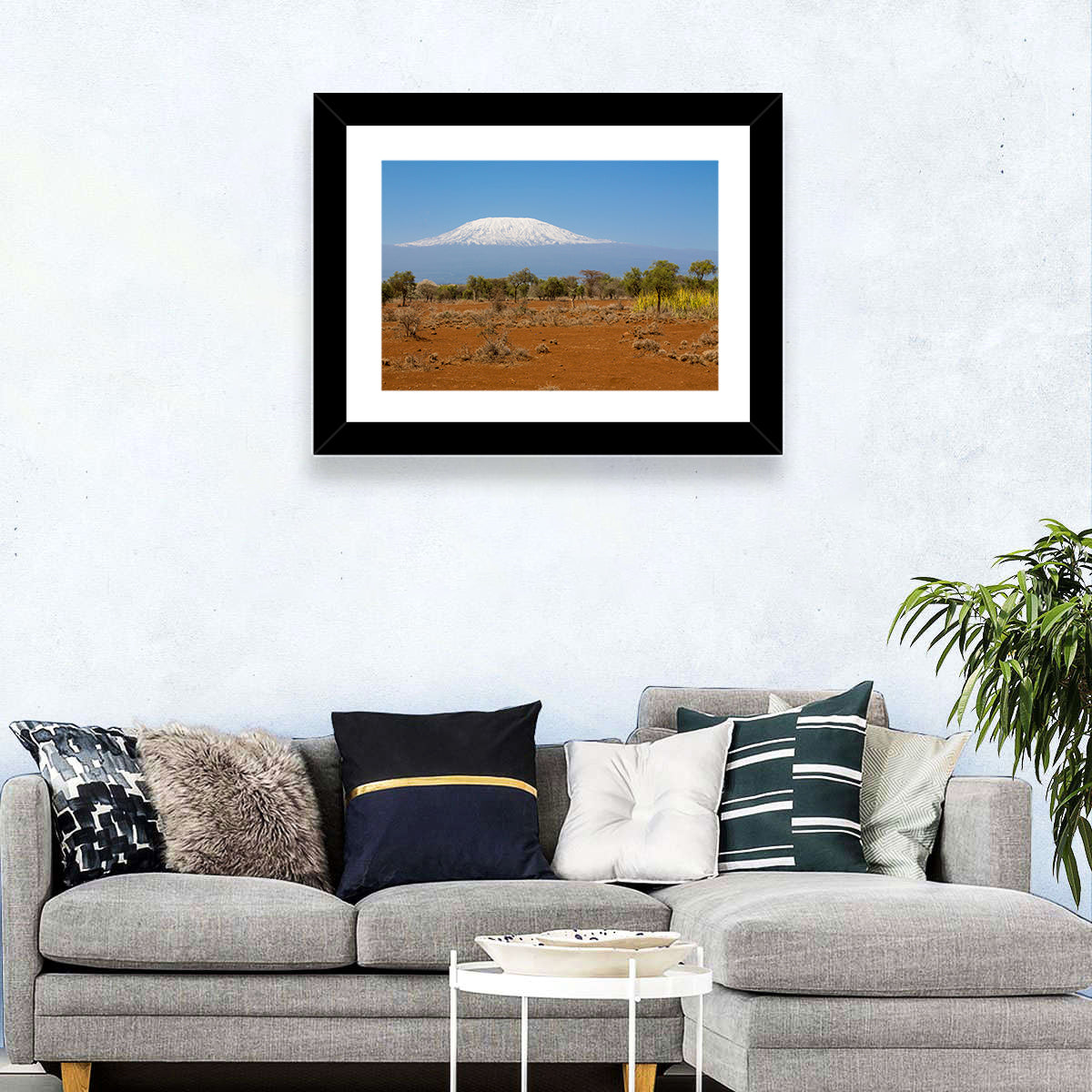 Mount Kilimanjaro Landscape Wall Art