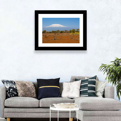 Mount Kilimanjaro Landscape Wall Art