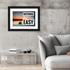 Nothing Great Comes Easy, Boat at Sunrise Wall Art