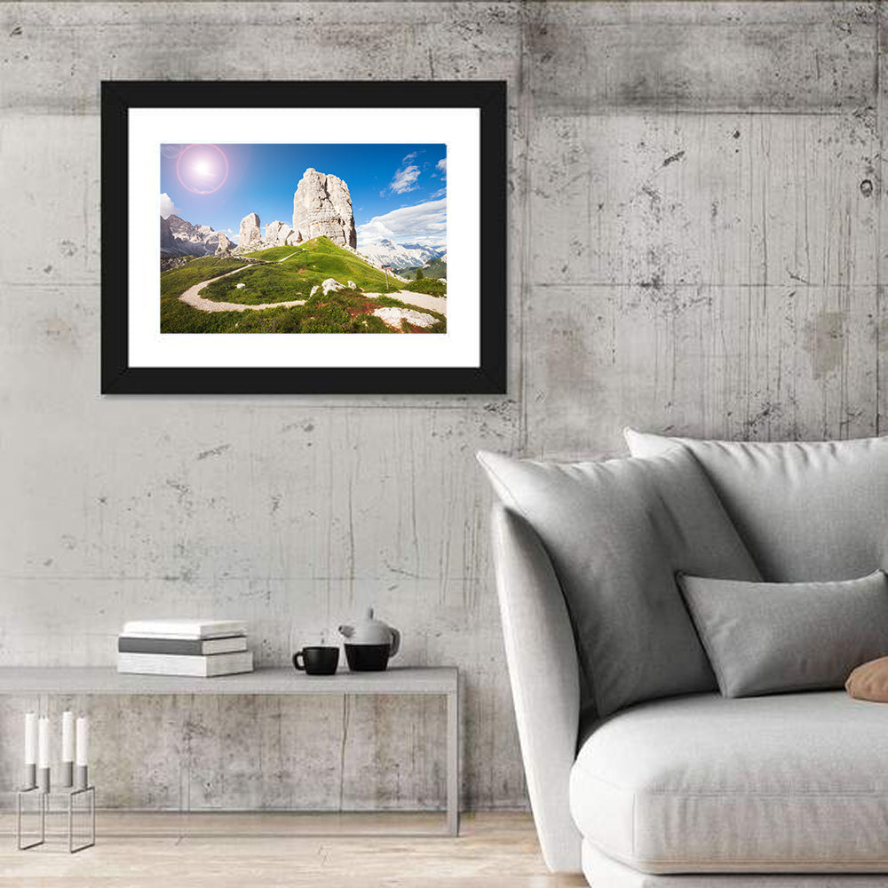 Cinque Torri Trail Wall Art