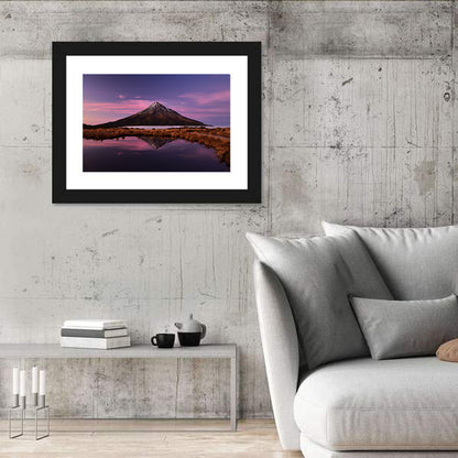 Mount Taranaki Reflection Wall Art