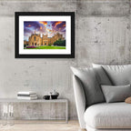 Lednice Chateau at Dusk Wall Art