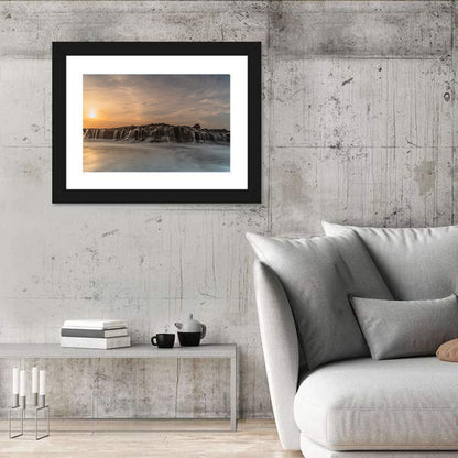 Sawarna Beach Sunset Wall Art