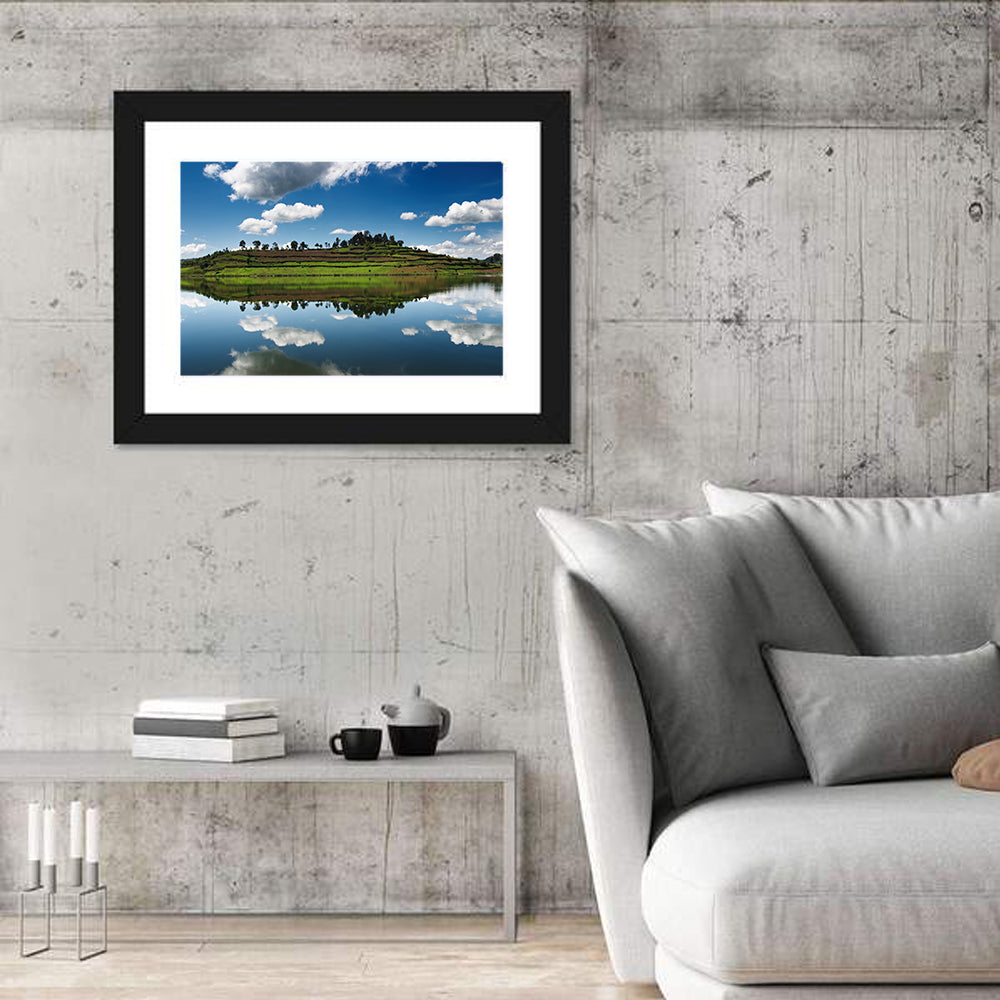 Bunyonyi Lake Reflection Wall Art