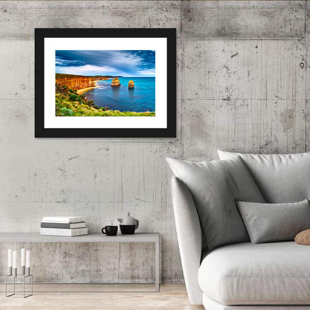 Twelve Apostles at Port Campbell Wall Art in a room, landscape