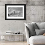 Douro River Storm Lighthouse Wall Art