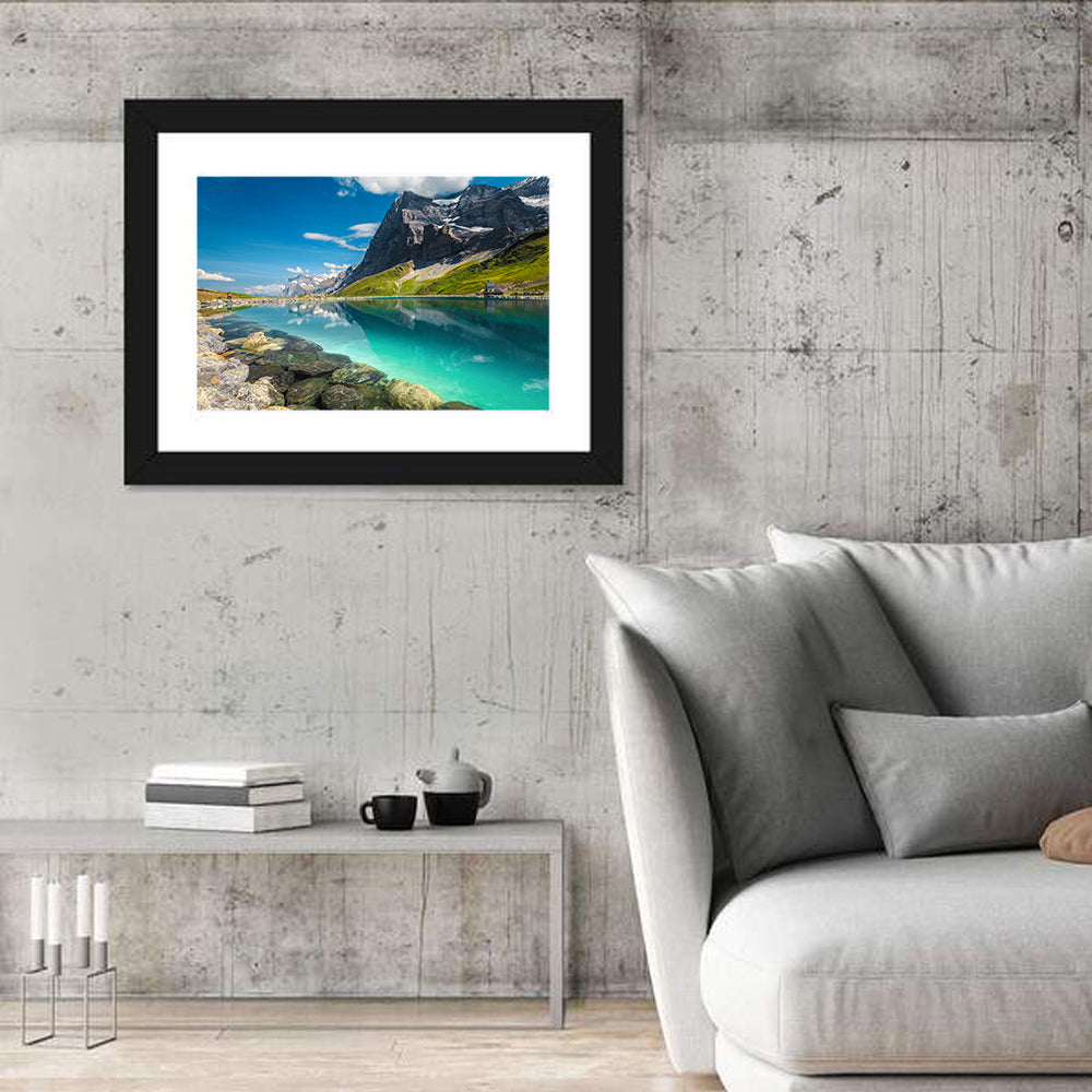 Eiger Over Bachalpsee Wall Art