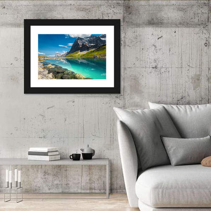 Eiger Over Bachalpsee Wall Art