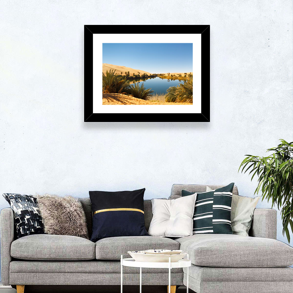 Umm Al Ma Desert Oasis Wall Art