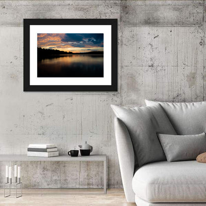 Lake Squam Sunrise Reflection Wall Art