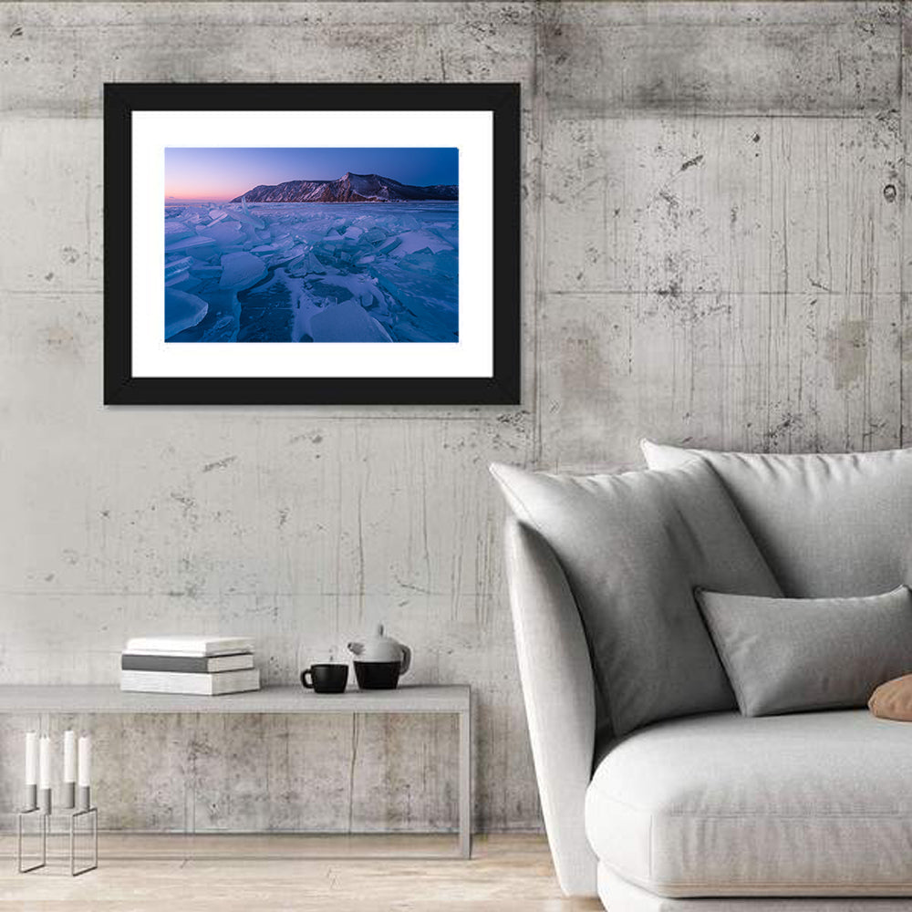 Twilight Over Lake Baikal Wall Art