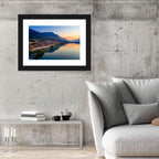 Lake Iseo Sunrise Wall Art